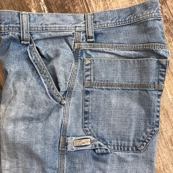 Premium Vintage Denim Tommy Hilfiger carpenter painters jeans size 32 - Picture 3 of 10